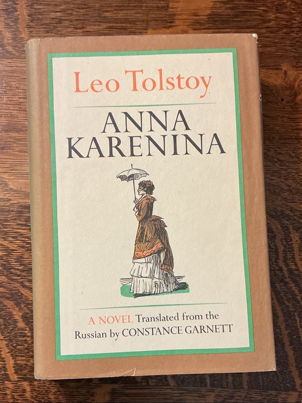 Hardcover Leo Tolstoy Anna Karenina 1978 w/ Dust Jacket
